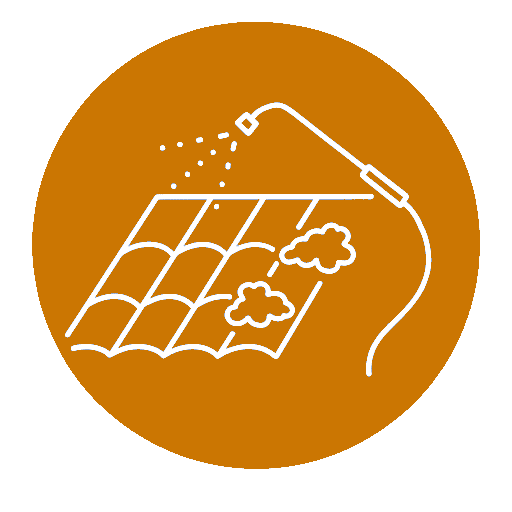 Application de traitement de toiture icônes